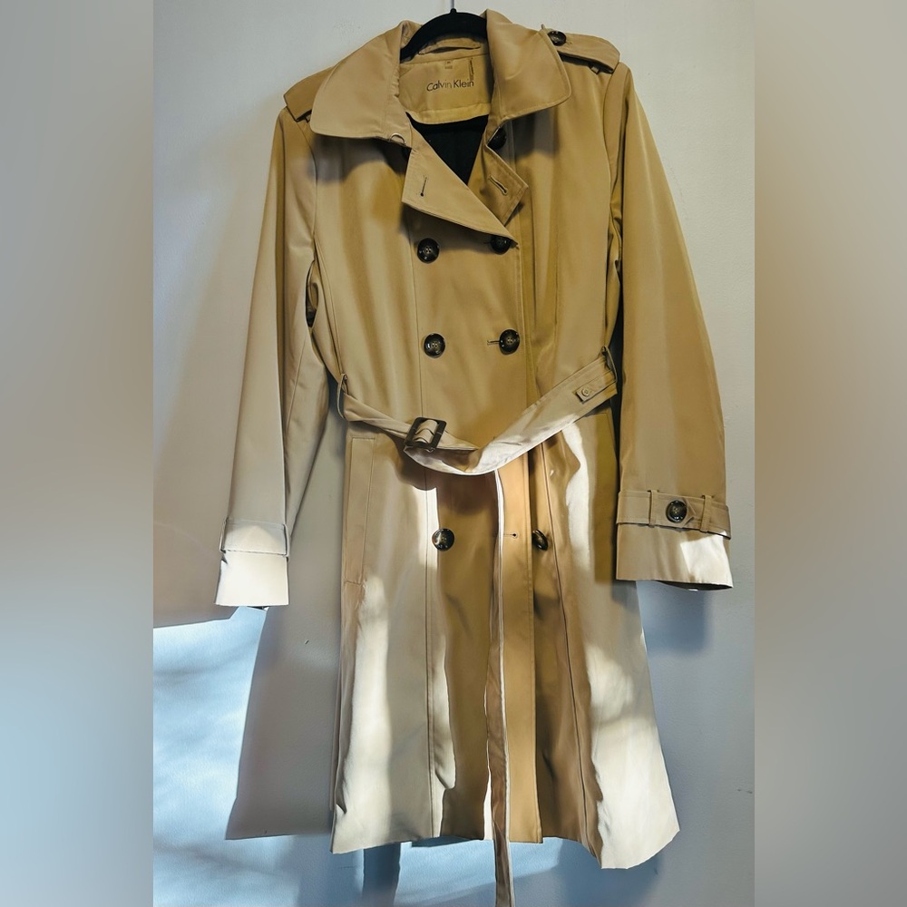 Calvin Klein Lined Trench Coat
Sz XL